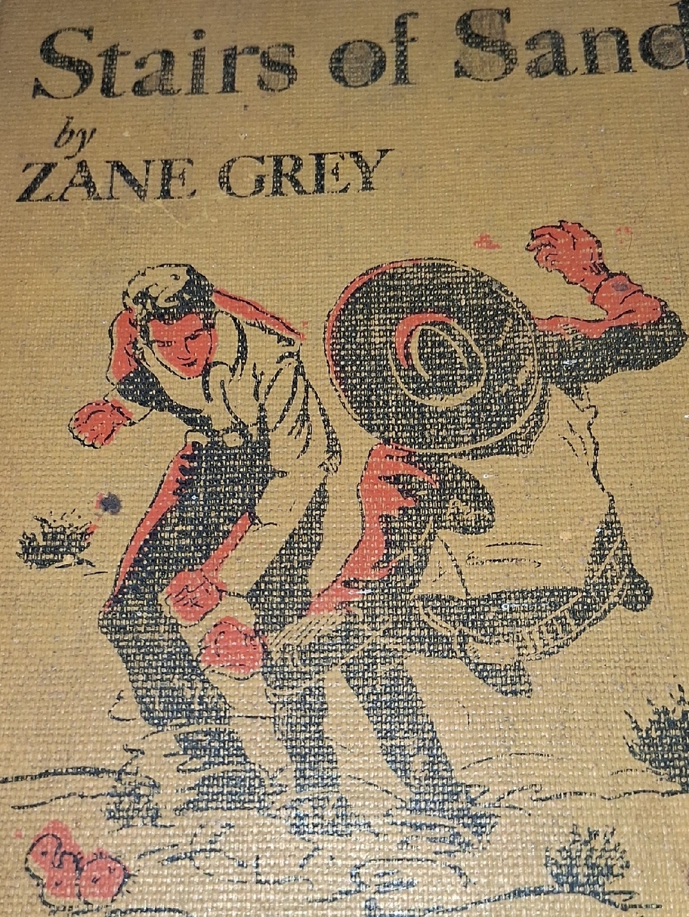Vintage Western Novel Hard Cover Book. 1928